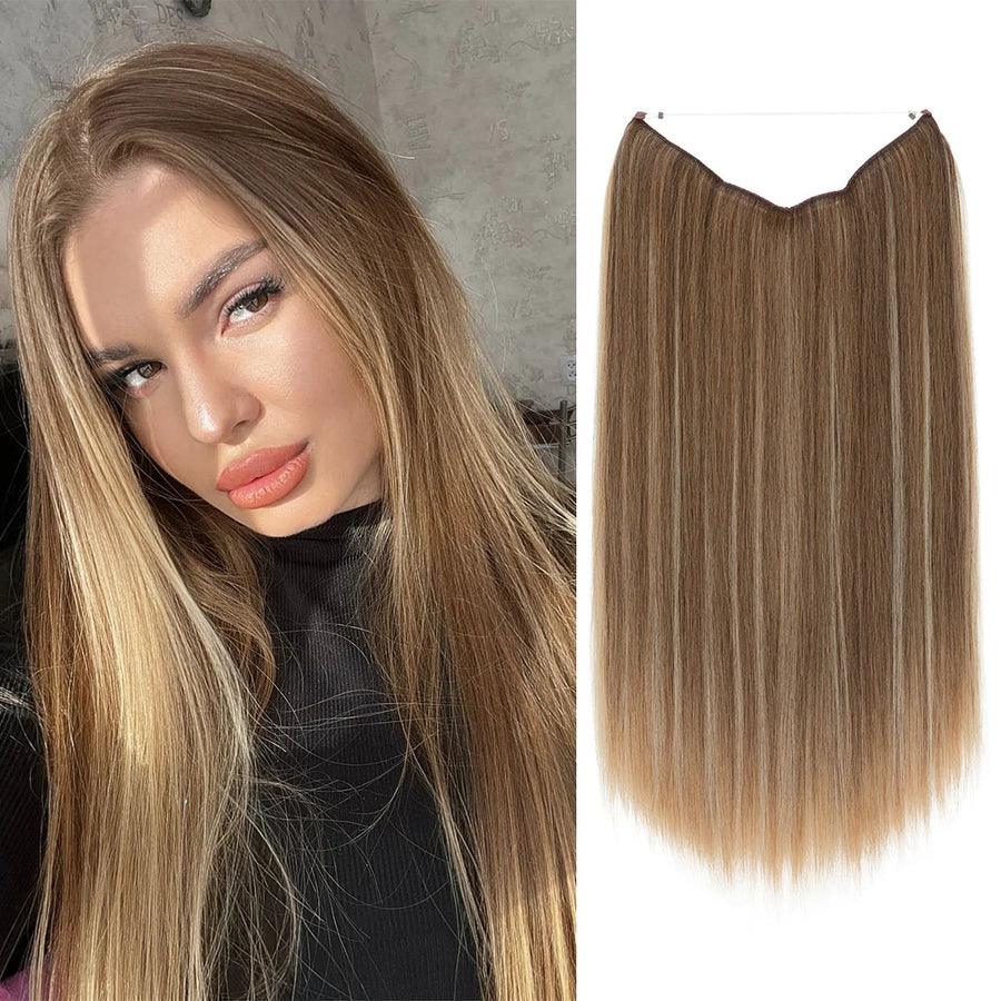 blond-sable-foncé lisse offerte