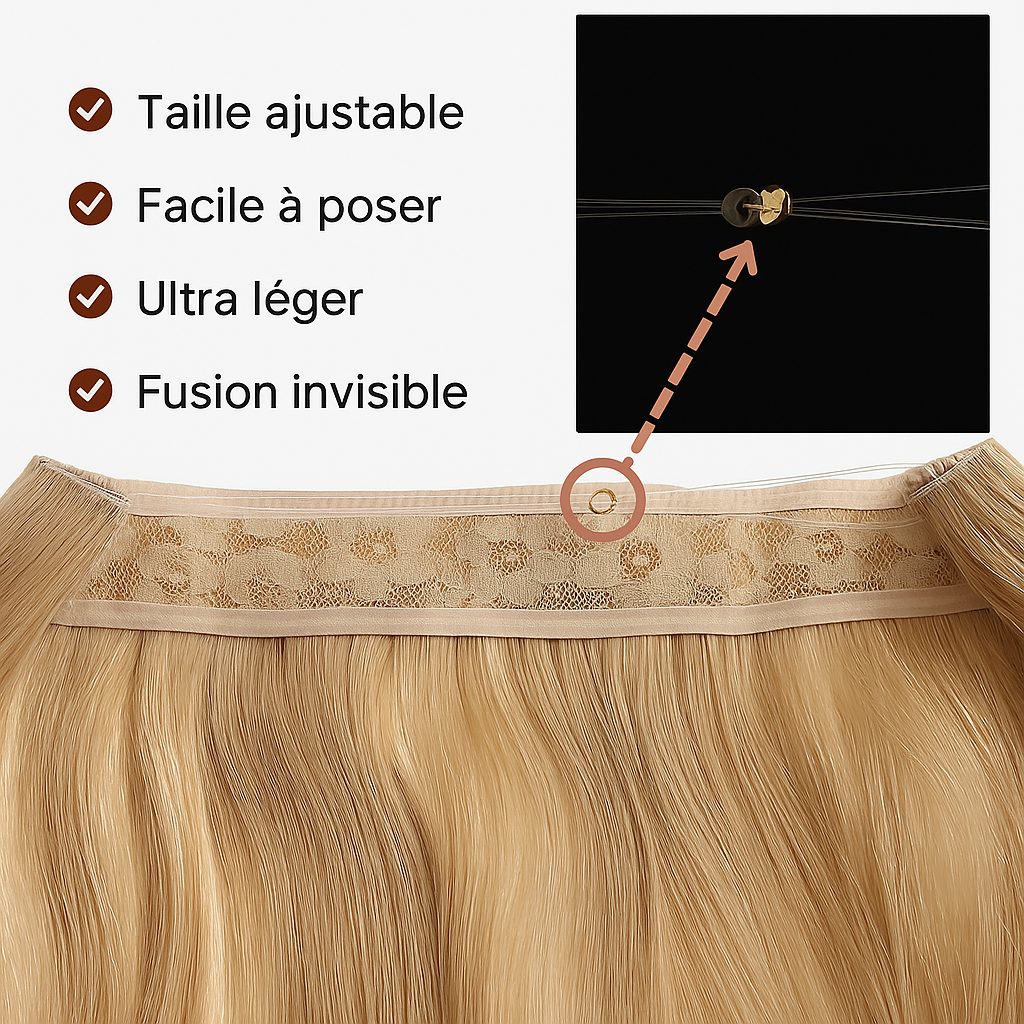 Nuancier Blond - Extension Halo