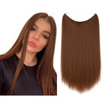 rouge-auburn-clair lisse offerte