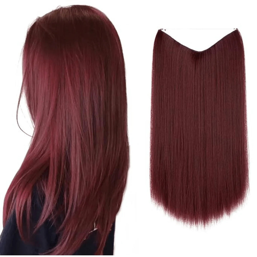 rouge-bordeaux lisse offerte